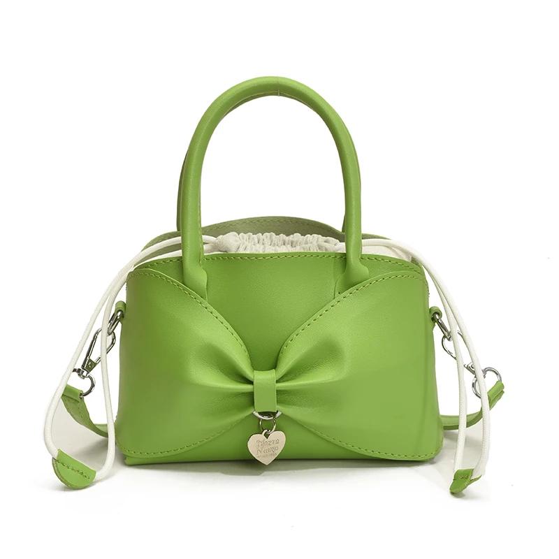 Summer New Solid Color PU Bow String Handbag Large Capacity Versatile Shoulder Bag 2026 Soft Simple Bags for Women зелёный
Summer New Solid Color PU Bow String Handbag Large Capacity Versatile Shoulder Bag 2026 Soft Simple Bags for Women зелёный