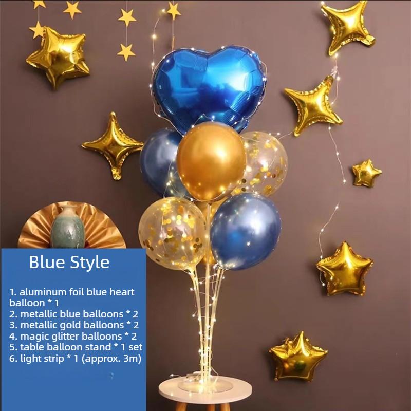 1/3/5Sets Red Heart Balloon Stand Kit with Base and Rod for Valentine’s Day Anniversary Mother’s Day Wedding Party Decor 1Set&35in синій
1/3/5Sets Red Heart Balloon Stand Kit with Base and Rod for Valentine’s Day Anniversary Mother’s Day Wedding Party Decor 1Set&35in синій