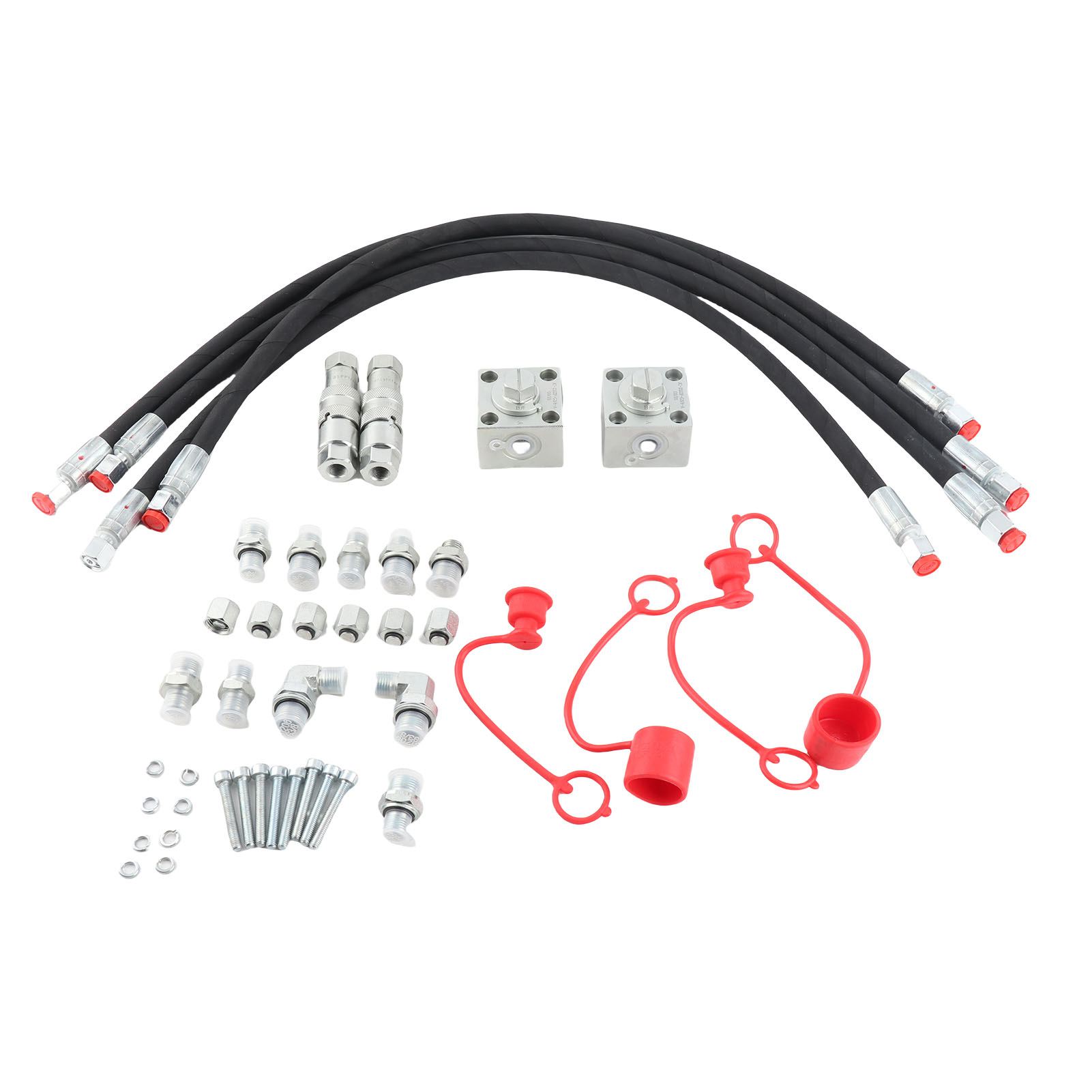 2PCS 3 Way Diverter Valves with Quick Connectors 31 Inch Flexible Hoses for 12 Ton Chinese Mini
2PCS 3 Way Diverter Valves with Quick Connectors 31 Inch Flexible Hoses for 12 Ton Chinese Mini
