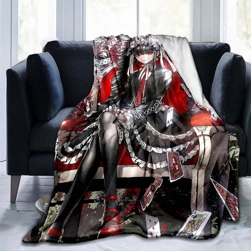 Cartoon Kakegurui Flannel Throw blanket Fashion Cute Anime Fluffy blanket for Bed Sofa Travel Camping Children and adults Gift 75x90cm
Cartoon Kakegurui Flannel Throw blanket Fashion Cute Anime Fluffy blanket for Bed Sofa Travel Camping Children and adults Gift 75x90cm