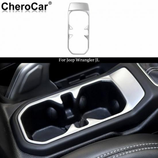 For Jeep Inner Front Water Cup Holder Trim Cover for 18+ Jeep Wrangler JL JLU JT
For Jeep Inner Front Water Cup Holder Trim Cover for 18+ Jeep Wrangler JL JLU JT