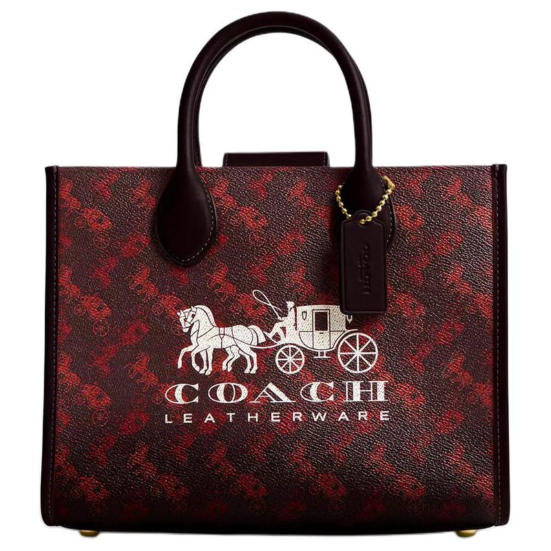 COACH handbag Ace 26 Carriage print magnetic snap closure, artificial leather with cow leather, Tote bag, Tote bag, shopping bag, shoulder handbag червоний
COACH handbag Ace 26 Carriage print magnetic snap closure, artificial leather with cow leather, Tote bag, Tote bag, shopping bag, shoulder handbag червоний