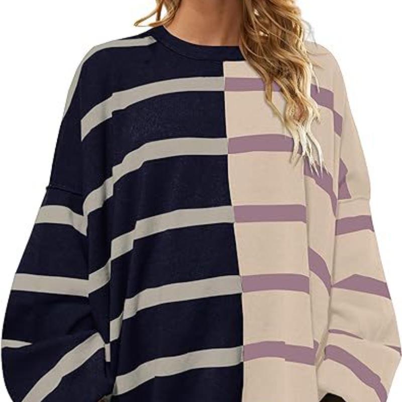 Женский осенне-зимний свитер, футболка с длинными рукавами для девочек, черно-белая блузка, повседневные топы XXL
Женский осенне-зимний свитер, футболка с длинными рукавами для девочек, черно-белая блузка, повседневные топы XXL