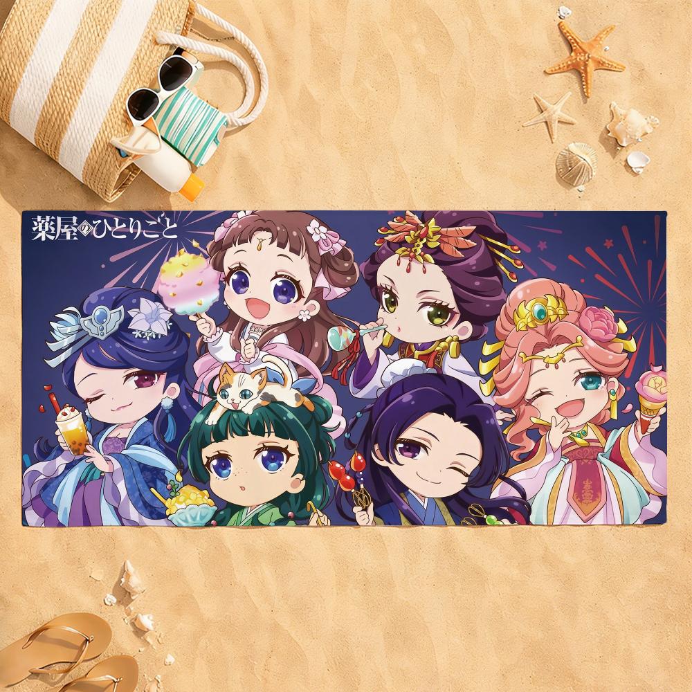 Anime The Apothecary Diaries Towel Quick Dry Absorbent Beach Towel for Sports, Fitness, Swimming and Outdoor Activities W30*H60(CM)
Anime The Apothecary Diaries Towel Quick Dry Absorbent Beach Towel for Sports, Fitness, Swimming and Outdoor Activities W30*H60(CM)