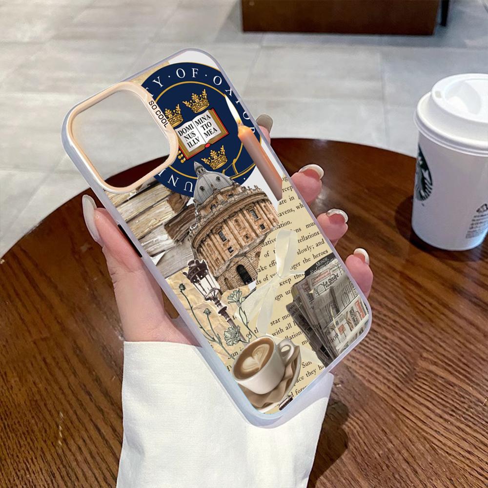 Oxford University pattern design Phone Case Gradient IMD Colorful Silver Suitable case for iPhone17 16 15 14 13 12 Pro Max iPhone 14
Oxford University pattern design Phone Case Gradient IMD Colorful Silver Suitable case for iPhone17 16 15 14 13 12 Pro Max iPhone 14