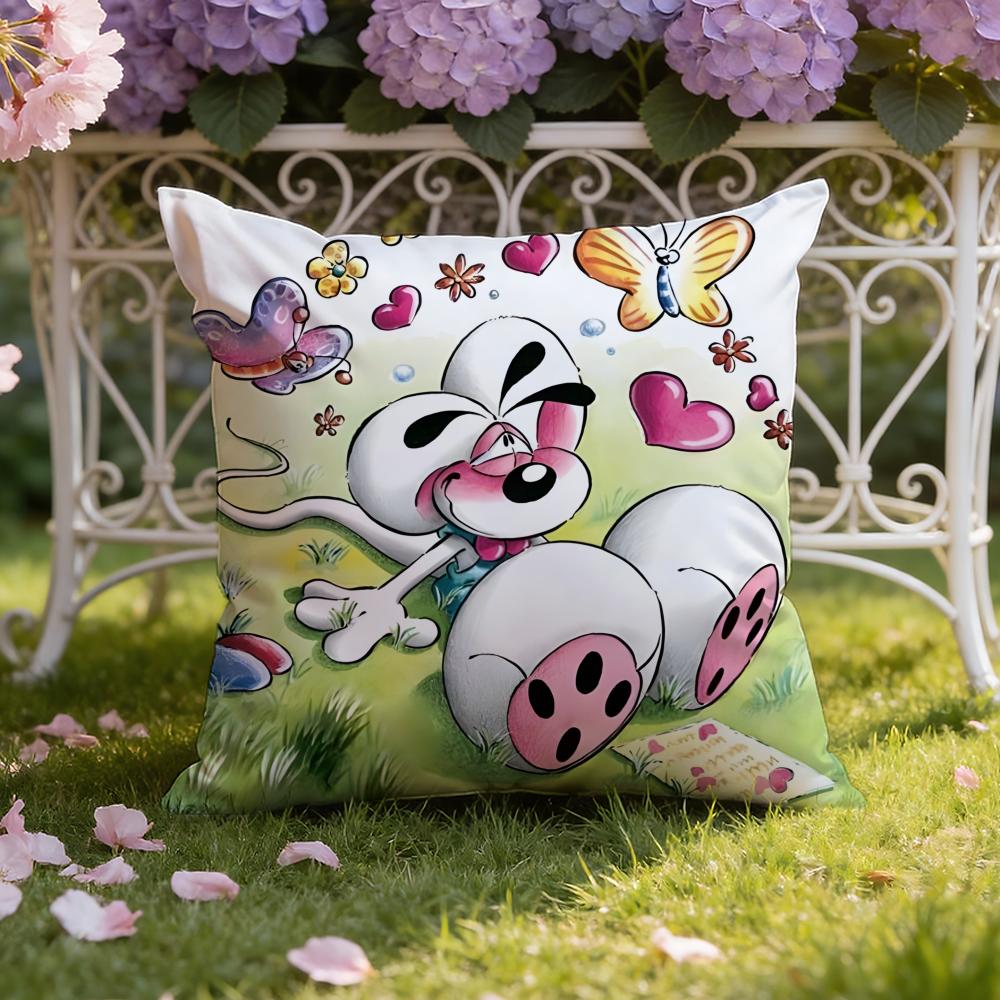 Cartoon D-Diddl Cushion Cover Home & Car Dual-Scene Pillow Cover: Reversible for Premium Comfort 45cmx45cm
Cartoon D-Diddl Cushion Cover Home & Car Dual-Scene Pillow Cover: Reversible for Premium Comfort 45cmx45cm