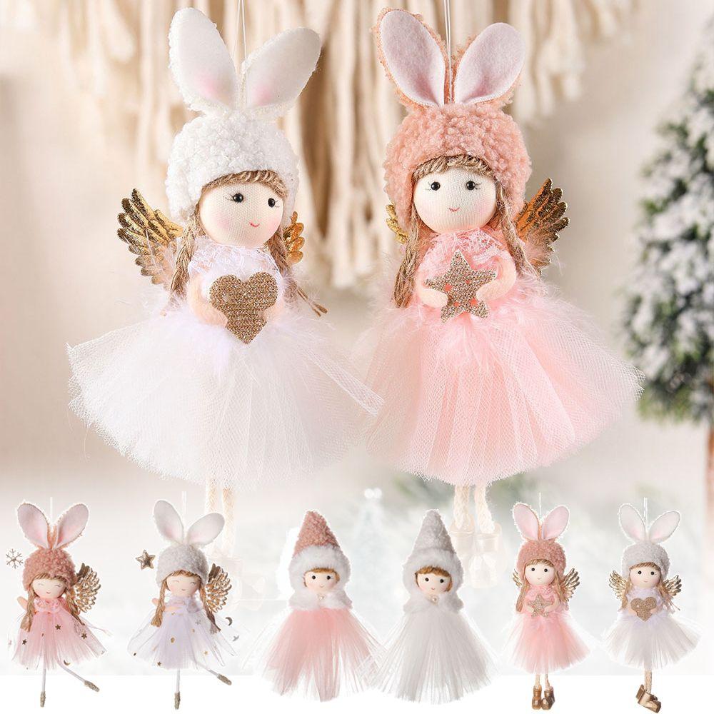 Supplies Embellishment Angel Girl Doll Hanger Pendants Plush Toys Christmas Hanging Decorations
Supplies Embellishment Angel Girl Doll Hanger Pendants Plush Toys Christmas Hanging Decorations