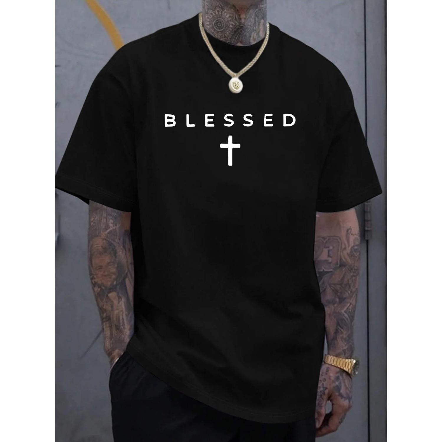 Men s new trendy cross-shaped personalized letter print casual short-sleeved summer and fashionable versatile and comfortable XXXXXL чорний
Men s new trendy cross-shaped personalized letter print casual short-sleeved summer and fashionable versatile and comfortable XXXXXL чорний