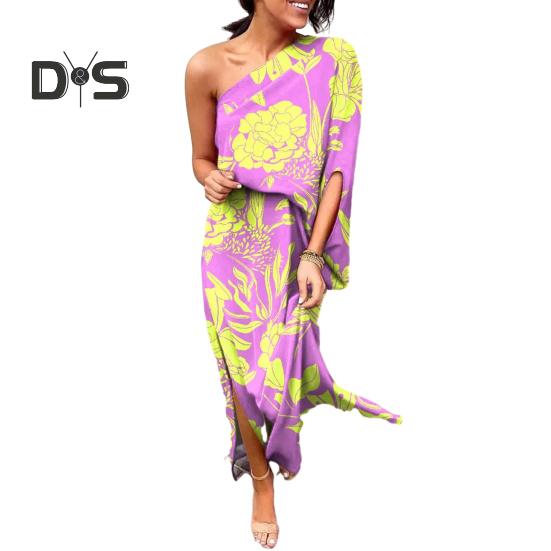 Женское платье макси на одно плечо с рукавами «летучая мышь» с цветочным принтом и разрезом, длинное платье с плиссировкой и высокой талией, коктейльное платье для вечеринок S фиолетовый
Женское платье макси на одно плечо с рукавами «летучая мышь» с цветочным принтом и разрезом, длинное платье с плиссировкой и высокой талией, коктейльное платье для вечеринок S фиолетовый