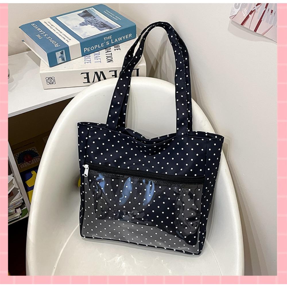 Japanese two-dimensional polka dot pain bag y2k sweet and versatile new college style large-capacity commuting shoulder tote bag Single pack without accessories чорний
Japanese two-dimensional polka dot pain bag y2k sweet and versatile new college style large-capacity commuting shoulder tote bag Single pack without accessories чорний