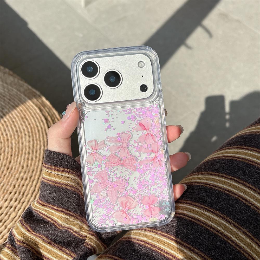 Pink Flowing Sand Bow Drop-Proof Phone Case for iPhone 15/16/17 & 13/14 PROMAX 13 Pro
Pink Flowing Sand Bow Drop-Proof Phone Case for iPhone 15/16/17 & 13/14 PROMAX 13 Pro
