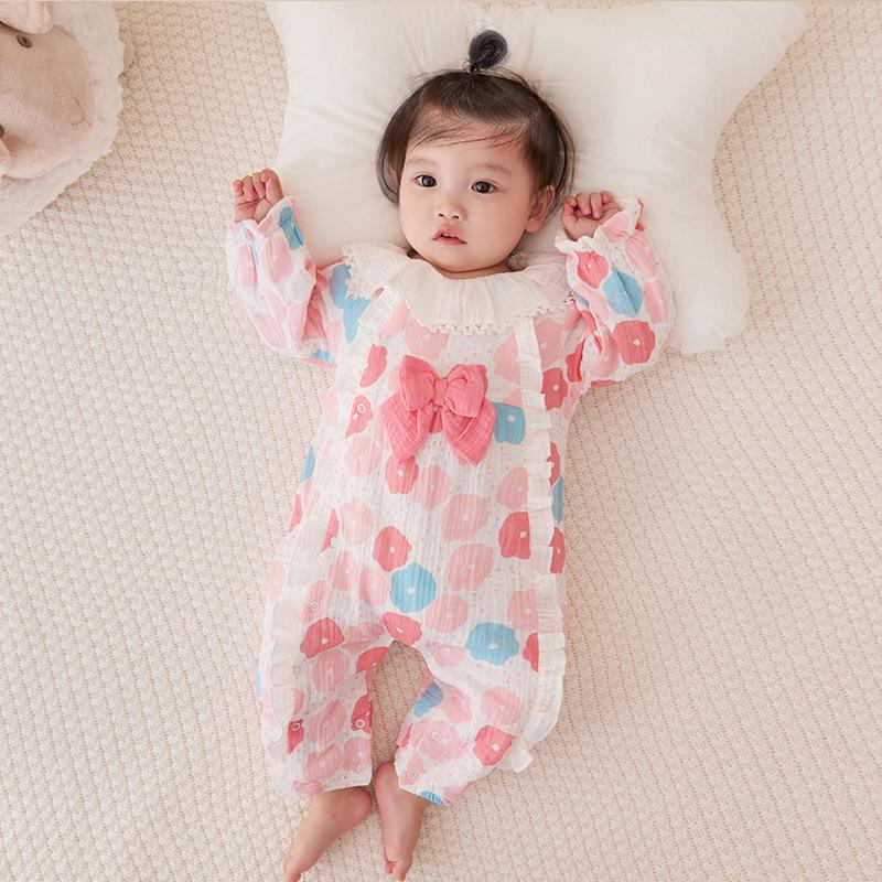 Spring 2025 Pure Cotton Baby Romper – Double Layer Seamless Newborn Bodysuit, Printed Crawling Outfit. Tag 90
Spring 2025 Pure Cotton Baby Romper – Double Layer Seamless Newborn Bodysuit, Printed Crawling Outfit. Tag 90