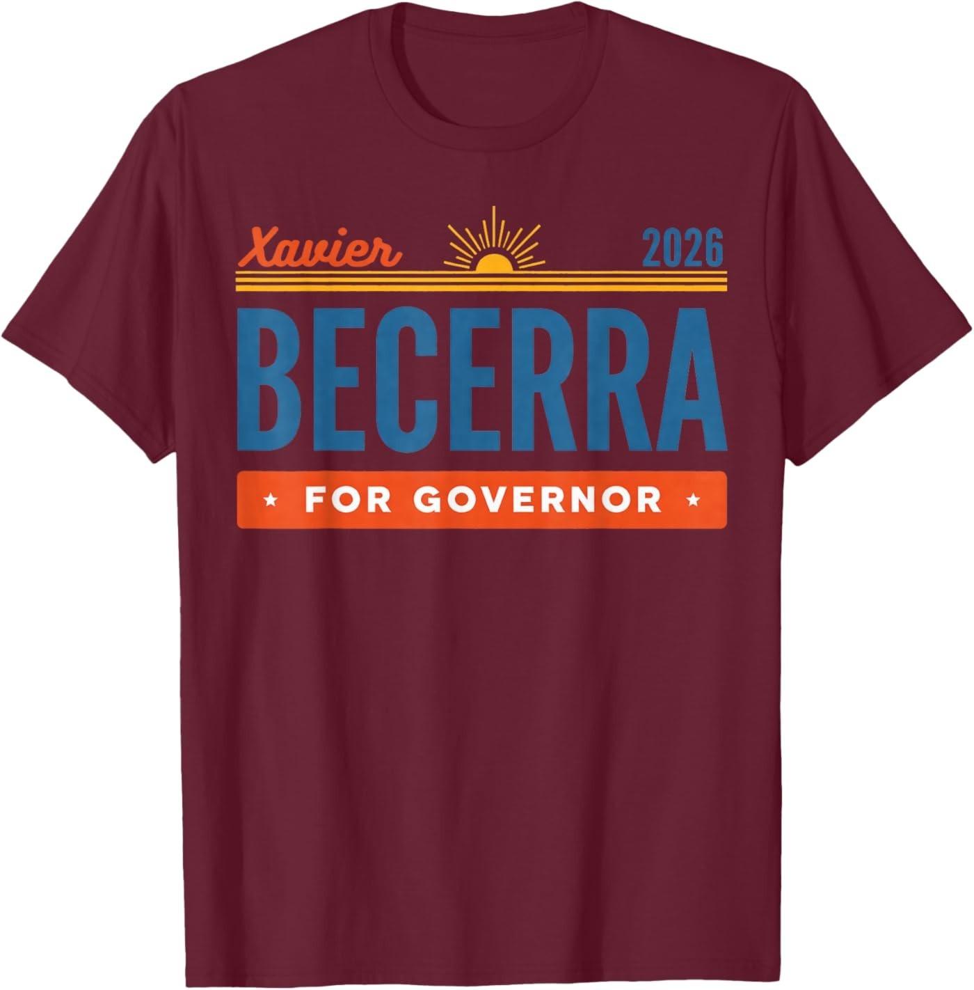 Becerra For Governor California 2026 T-Shirt 5XL різнокольоровий
Becerra For Governor California 2026 T-Shirt 5XL різнокольоровий