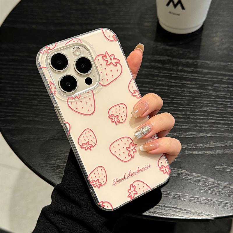 Strawberry Glossy Phone Case for Apple 16 Pro, 15 Pro Max - New Model with Celebrity Appeal. 17 Pro Max
Strawberry Glossy Phone Case for Apple 16 Pro, 15 Pro Max - New Model with Celebrity Appeal. 17 Pro Max