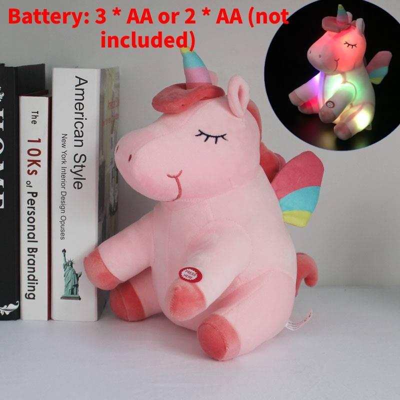 Светящийся радужный светодиодный меховой единорог, милая мультяшная девочка, детские подарки на день рождения 25cm розовый
Светящийся радужный светодиодный меховой единорог, милая мультяшная девочка, детские подарки на день рождения 25cm розовый