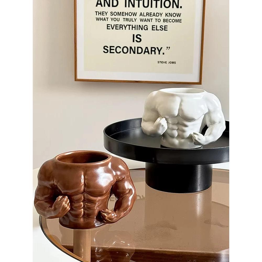 Muscle Water Mug Couple Funny Ceramic Cup Ancient Greek Sculpture Body Art Milk Coffee Mug Holiday Little Gifts 300ml білий
Muscle Water Mug Couple Funny Ceramic Cup Ancient Greek Sculpture Body Art Milk Coffee Mug Holiday Little Gifts 300ml білий