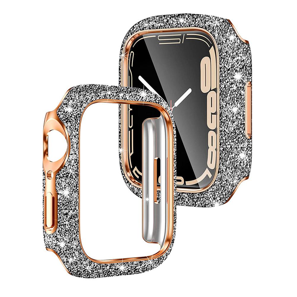 Чехол для Apple Watch с бриллиантами для часов 45 мм, 41 мм, 44 мм, 40 мм, блестящий кристалл, бампер, защитная крышка для экрана для IWatch Series 8, 7, 6, 4 SE
Чехол для Apple Watch с бриллиантами для часов 45 мм, 41 мм, 44 мм, 40 мм, блестящий кристалл, бампер, защитная крышка для экрана для IWatch Series 8, 7, 6, 4 SE