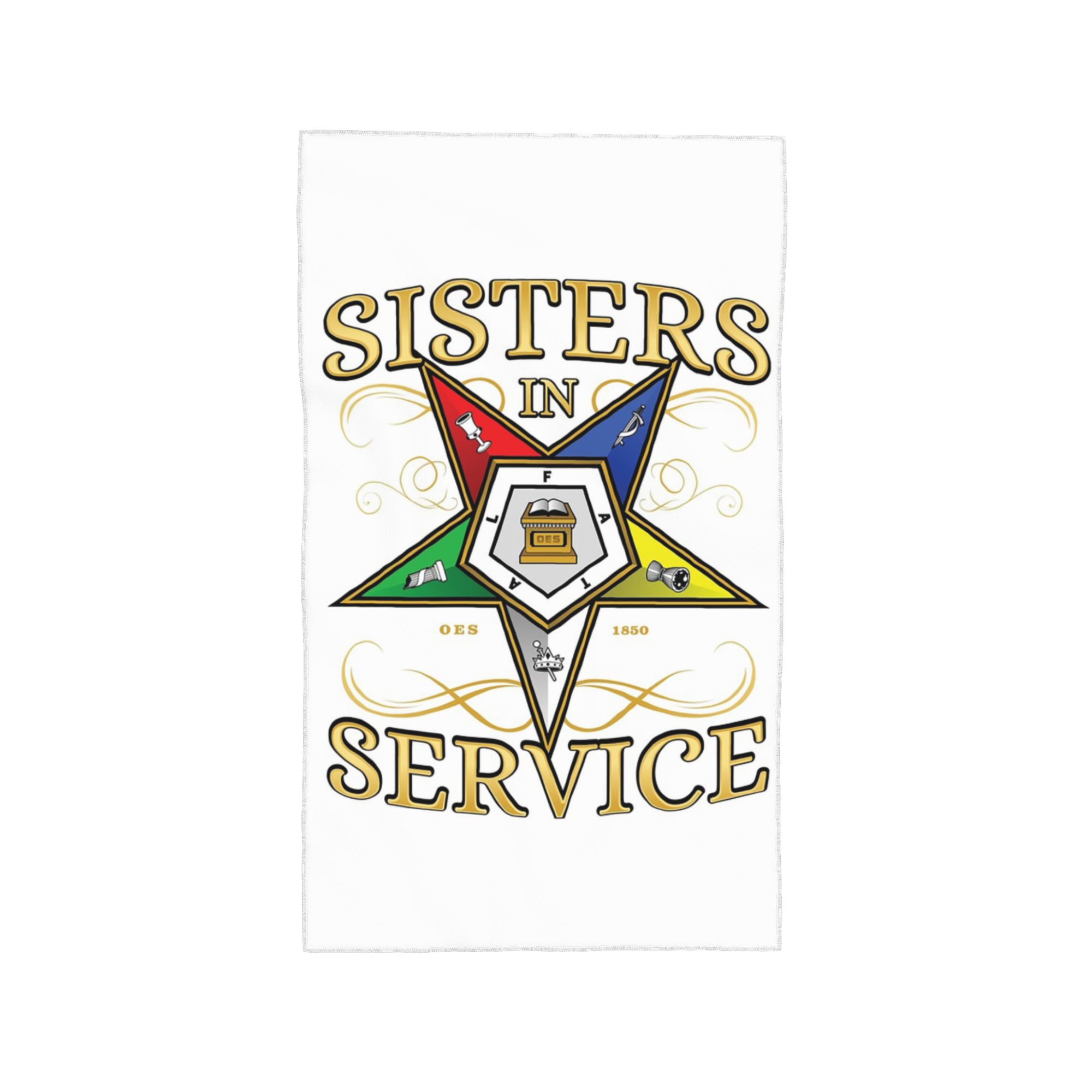 OES Emblem Order Of The Eastern Star Soft Face Towel Quick Dry Pool Bath Cotton Towels Absorbent W40*H60(CM)
OES Emblem Order Of The Eastern Star Soft Face Towel Quick Dry Pool Bath Cotton Towels Absorbent W40*H60(CM)