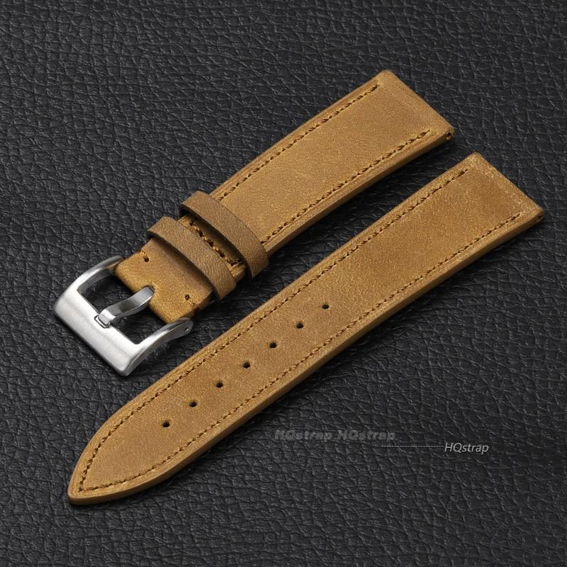 Handmade Genuine Leather Watchband Vintage Brown Black 18 20 22mm Soft Men s Bracelet Stitching Cowhide Strap Quick Release 22mm світло-коричневого кольору
Handmade Genuine Leather Watchband Vintage Brown Black 18 20 22mm Soft Men s Bracelet Stitching Cowhide Strap Quick Release 22mm світло-коричневого кольору