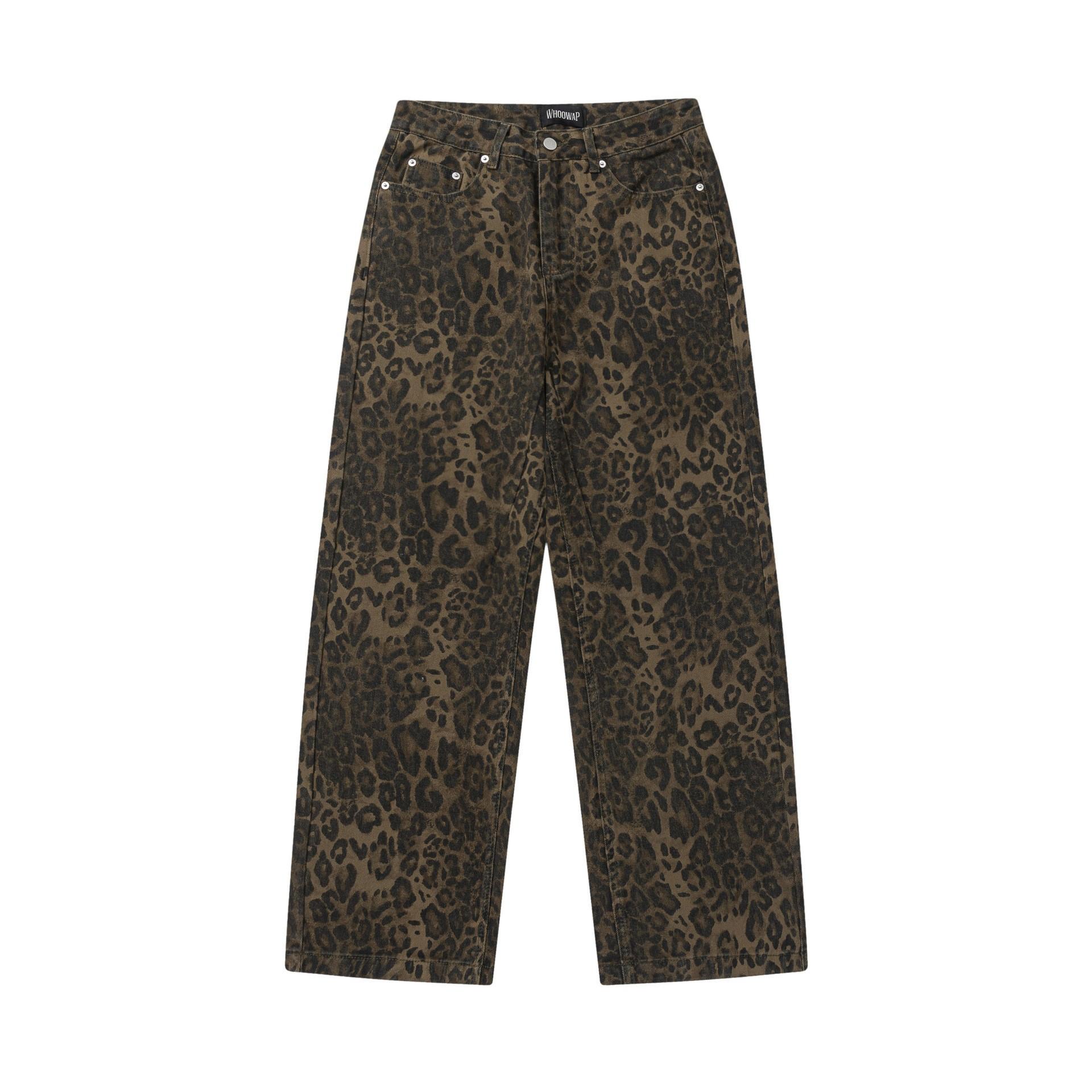 Leopard Print Loose Straight Jeans for Women In Spring and Autumn New High-waisted Slimming Wide-leg Floor Jeans XXL
Leopard Print Loose Straight Jeans for Women In Spring and Autumn New High-waisted Slimming Wide-leg Floor Jeans XXL