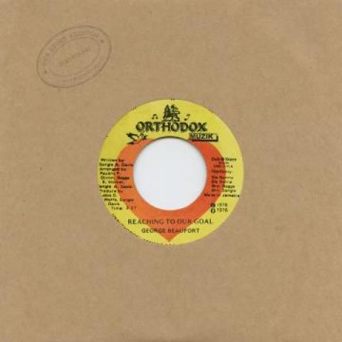 7inch Record GEORGE BEAUFORT / TWELVE TRIBES OF - Reaching To Our Goal / Rhythm And H DSR711 Orthodox Muzik/ 1976 Japan Reggae, Ska & Dub
7inch Record GEORGE BEAUFORT / TWELVE TRIBES OF - Reaching To Our Goal / Rhythm And H DSR711 Orthodox Muzik/ 1976 Japan Reggae, Ska & Dub