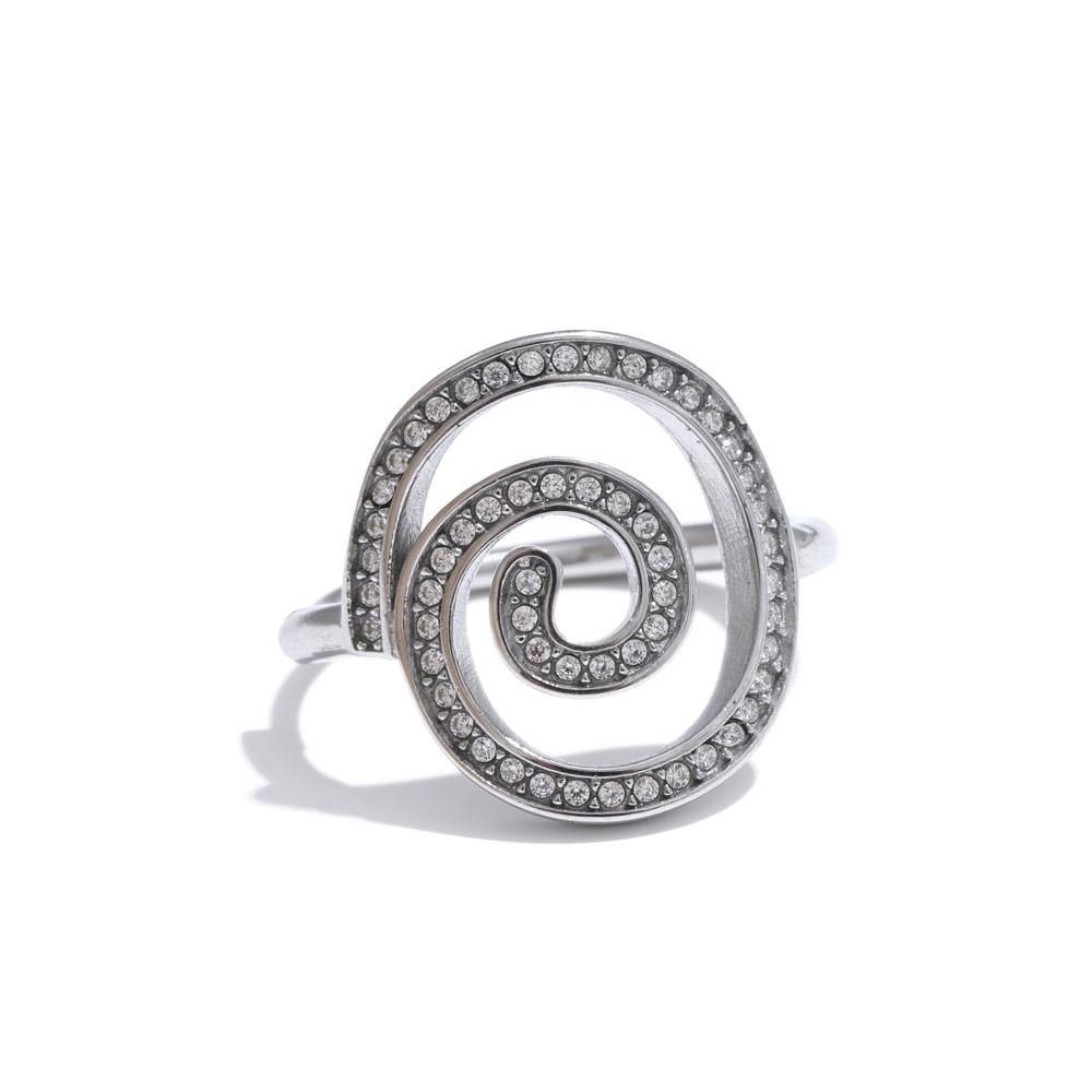 Yhpup Adjustable Stainless Steel Cubic Zirconia Paved Fashion Geometric Ring for Women Delicate Creative Jewelry resizable
Yhpup Adjustable Stainless Steel Cubic Zirconia Paved Fashion Geometric Ring for Women Delicate Creative Jewelry resizable