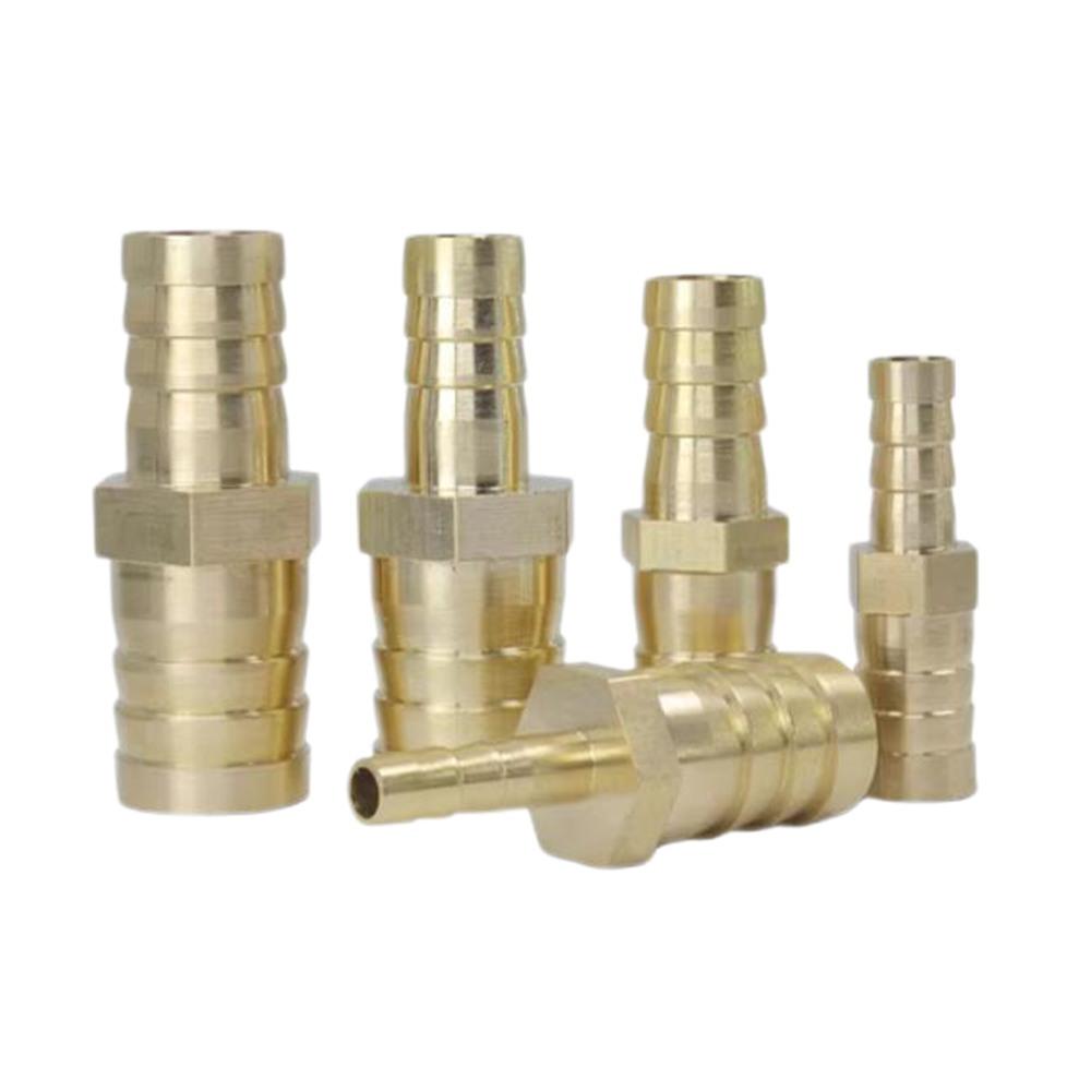Reduce Tube Barbed 4/5/6/8/10/12/14/16/19/25/32mm Brass Hex Tube Reducer Hose Fitting for Fuel Gas Water (Brass,4mm To 6mm) латунний
Reduce Tube Barbed 4/5/6/8/10/12/14/16/19/25/32mm Brass Hex Tube Reducer Hose Fitting for Fuel Gas Water (Brass,4mm To 6mm) латунний