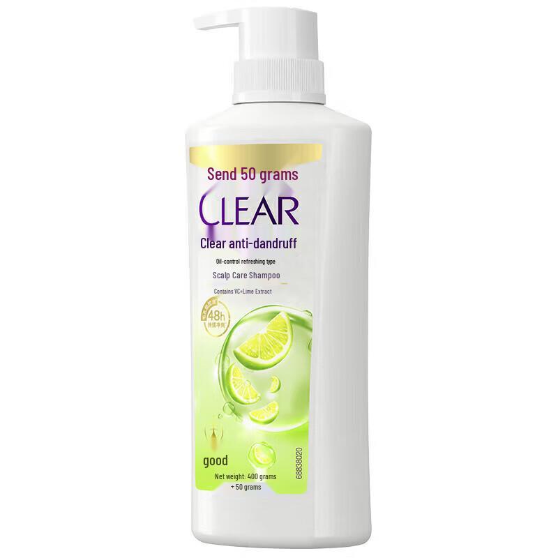 Clear Anti-Dandruff Oil Control Refreshing Scalp Care Shampoo
Clear Anti-Dandruff Oil Control Refreshing Scalp Care Shampoo