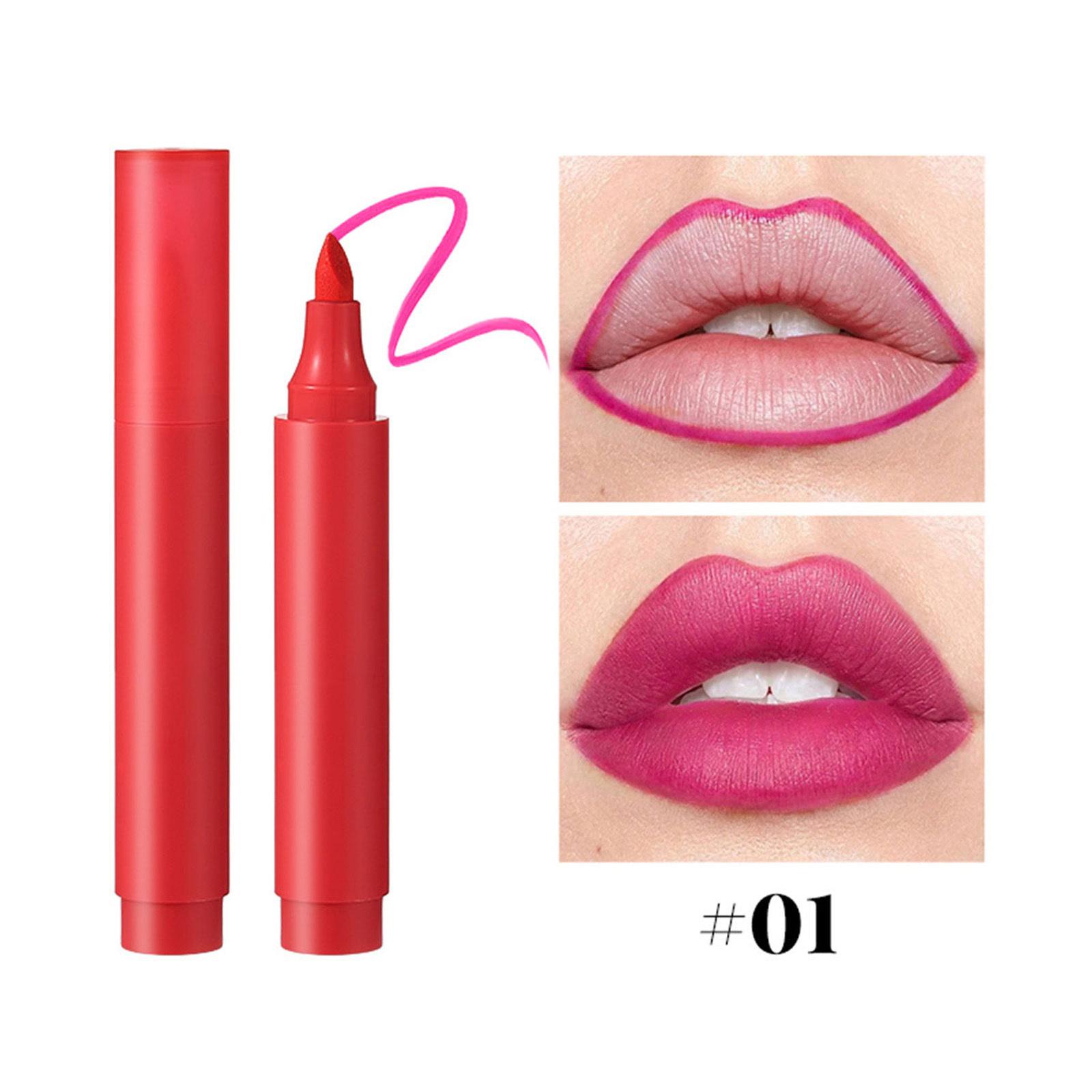 1Pc Velvet Lip Liner | Smudge-Resistant Lip Contour Pen | Dual-Purpose Lip Shaping Tool One Size
1Pc Velvet Lip Liner | Smudge-Resistant Lip Contour Pen | Dual-Purpose Lip Shaping Tool One Size