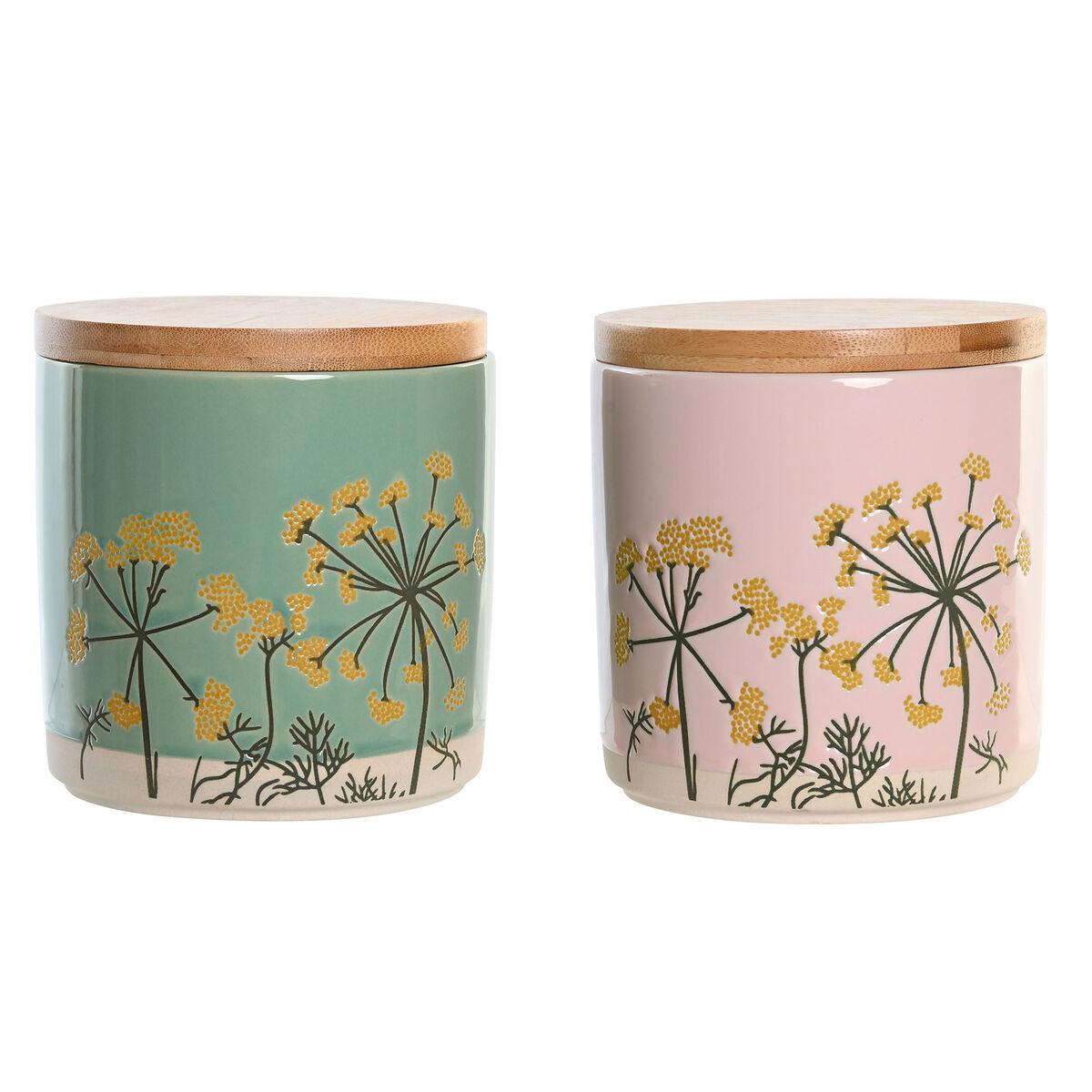 Коробка DKD Home Decor 11,5 x 11,5 x 12 см Цветочный керамогранит Розовый Зеленый Бамбук Потертый Шик (2 единицы) TU прозрачный
Коробка DKD Home Decor 11,5 x 11,5 x 12 см Цветочный керамогранит Розовый Зеленый Бамбук Потертый Шик (2 единицы) TU прозрачный