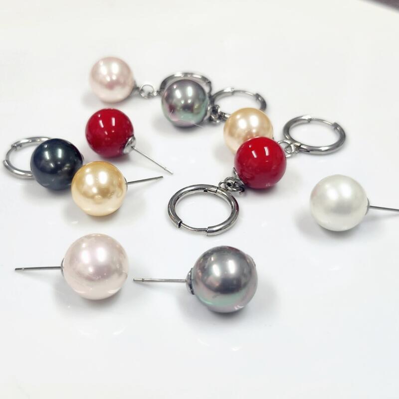 Surgical Ring Piercing One-Touch Earrings Pearl 10002 16mm
Surgical Ring Piercing One-Touch Earrings Pearl 10002 16mm