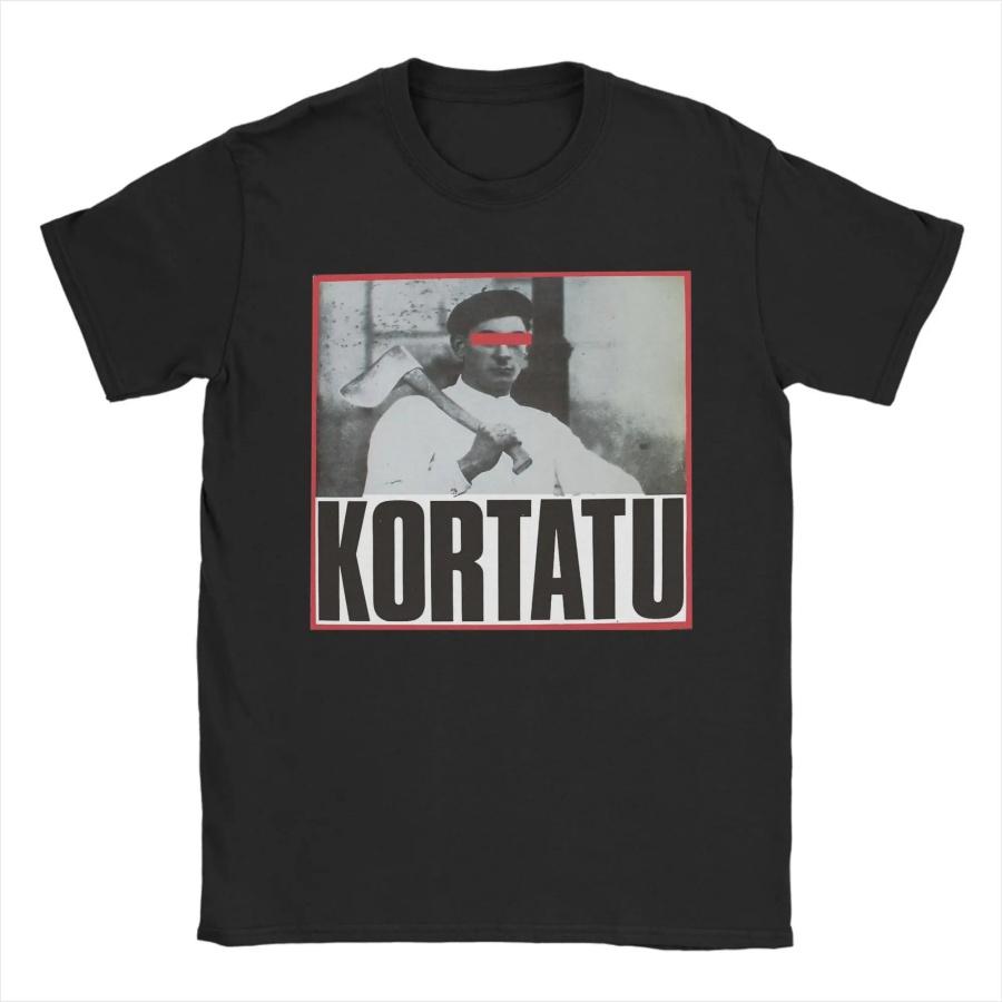 Men s Band Kortatu Event T Shirts Pure Cotton Clothes Vintage Short Sleeve O Neck Tees Plus Size T-Shirt XXXXXL чорний
Men s Band Kortatu Event T Shirts Pure Cotton Clothes Vintage Short Sleeve O Neck Tees Plus Size T-Shirt XXXXXL чорний