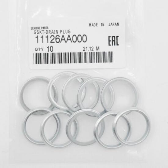 10Pcs 11126AA000 For 1985- Subaru Oil Drain Plug Crush Washer Gasket
10Pcs 11126AA000 For 1985- Subaru Oil Drain Plug Crush Washer Gasket