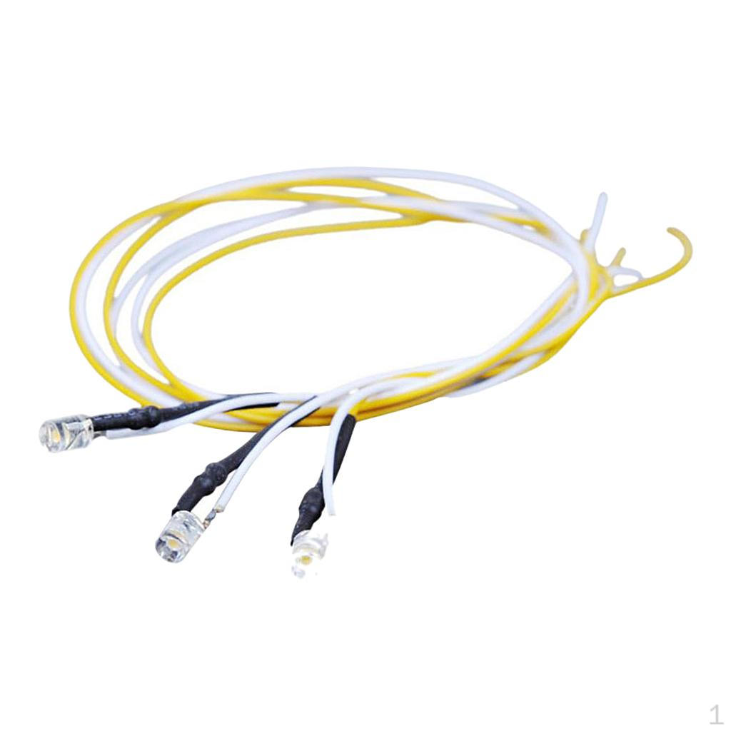 5x LED Light Cable Wire Cool Lighting /35 Scale Table Layout Scene
5x LED Light Cable Wire Cool Lighting /35 Scale Table Layout Scene