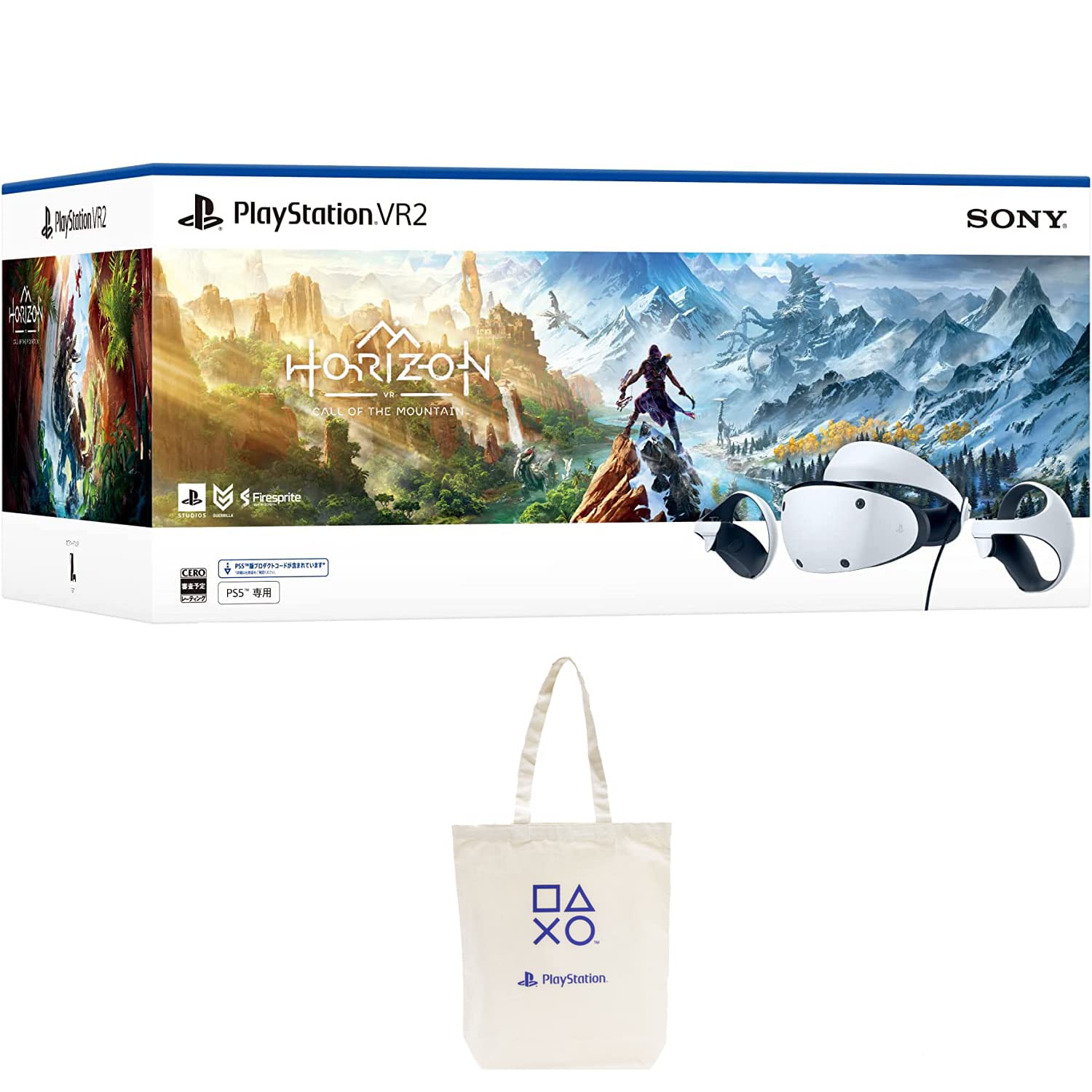 PlayStation VR2 Call комплектної версії з оригінальною сумкою Horizon Mountain (CFIJ-17001) білий
PlayStation VR2 Call комплектної версії з оригінальною сумкою Horizon Mountain (CFIJ-17001) білий