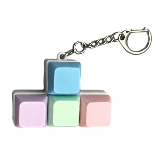 Colorful Keyboard Fidget Toys Mechanical Button Keyboard Clicker Keychain Creative Decompress Toy for Adults Work Stress Anxiety Relief C
Colorful Keyboard Fidget Toys Mechanical Button Keyboard Clicker Keychain Creative Decompress Toy for Adults Work Stress Anxiety Relief C