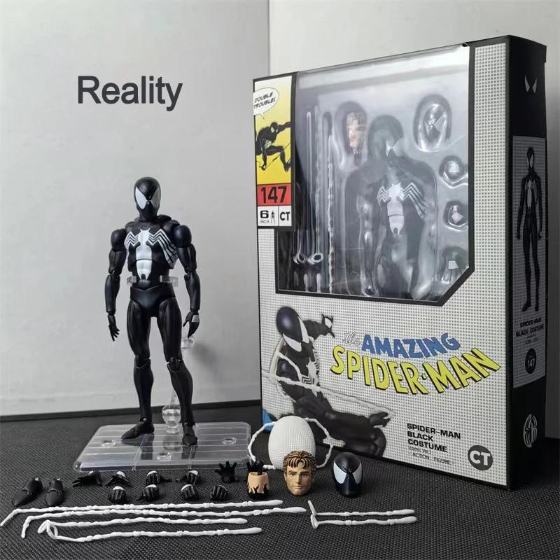Ct 1/12 Anime Amazing Spider-man Mafex 147 S.h.figuarts Spider Man Venom Symbiotic Action Figure 6 Action Figures Model Toy
Ct 1/12 Anime Amazing Spider-man Mafex 147 S.h.figuarts Spider Man Venom Symbiotic Action Figure 6 Action Figures Model Toy