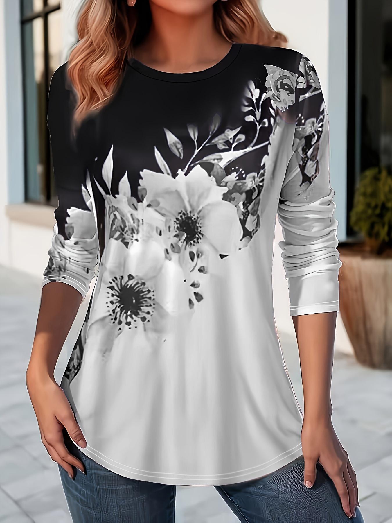 Vibrant Floral 3D Print Crew Neck Long Sleeve T-Shirt Fashion Pattern Women clothing Casual y2k clothes Harajuku Female clothing 8XL
Vibrant Floral 3D Print Crew Neck Long Sleeve T-Shirt Fashion Pattern Women clothing Casual y2k clothes Harajuku Female clothing 8XL