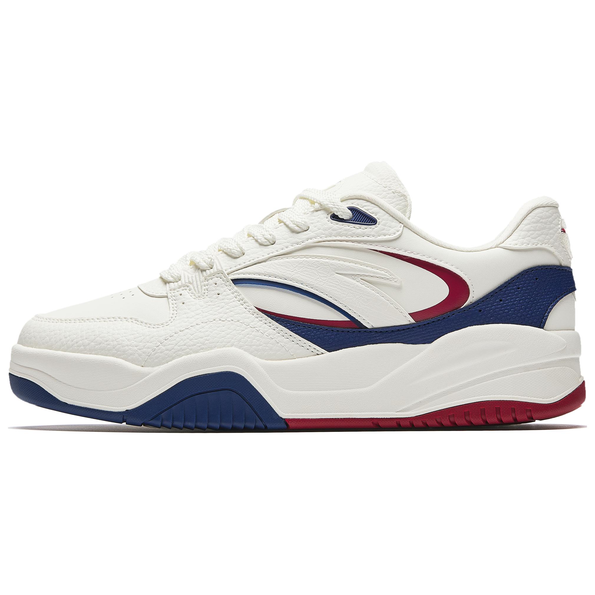 Anta Wave Shoes Versatile Casual Height Increasing Wear Resistant Lightweight Non-Slip Low-Top Skate Shoes Men Sneakers White Red Blue 912518005-1 41
Anta Wave Shoes Versatile Casual Height Increasing Wear Resistant Lightweight Non-Slip Low-Top Skate Shoes Men Sneakers White Red Blue 912518005-1 41