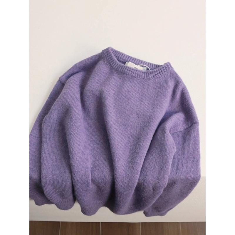 Gentle wind raccoon velvet purple sweater women s soft waxy knitted sweater round neck pullover with bottom top inside autumn and winter one size fits all фиолетовый
Gentle wind raccoon velvet purple sweater women s soft waxy knitted sweater round neck pullover with bottom top inside autumn and winter one size fits all фиолетовый