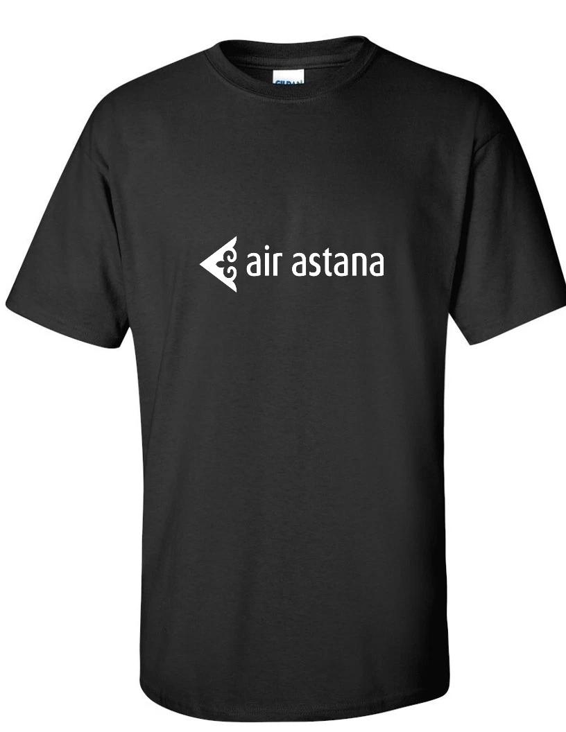 Air Astana White Logo Kazakhstan Airline Black Cotton T-Shirt 4XL
Air Astana White Logo Kazakhstan Airline Black Cotton T-Shirt 4XL