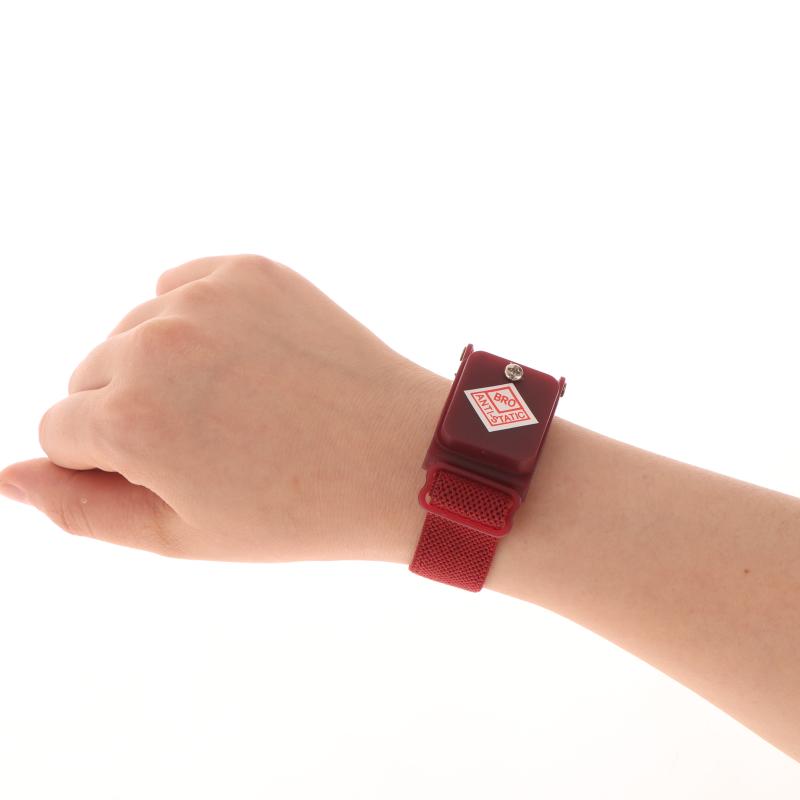 Регулируемый антистатический браслет на запястье, разрядные кабели для электрика, работника IC, PLCC, проводной/беспроводной, розово-красный
Регулируемый антистатический браслет на запястье, разрядные кабели для электрика, работника IC, PLCC, проводной/беспроводной, розово-красный