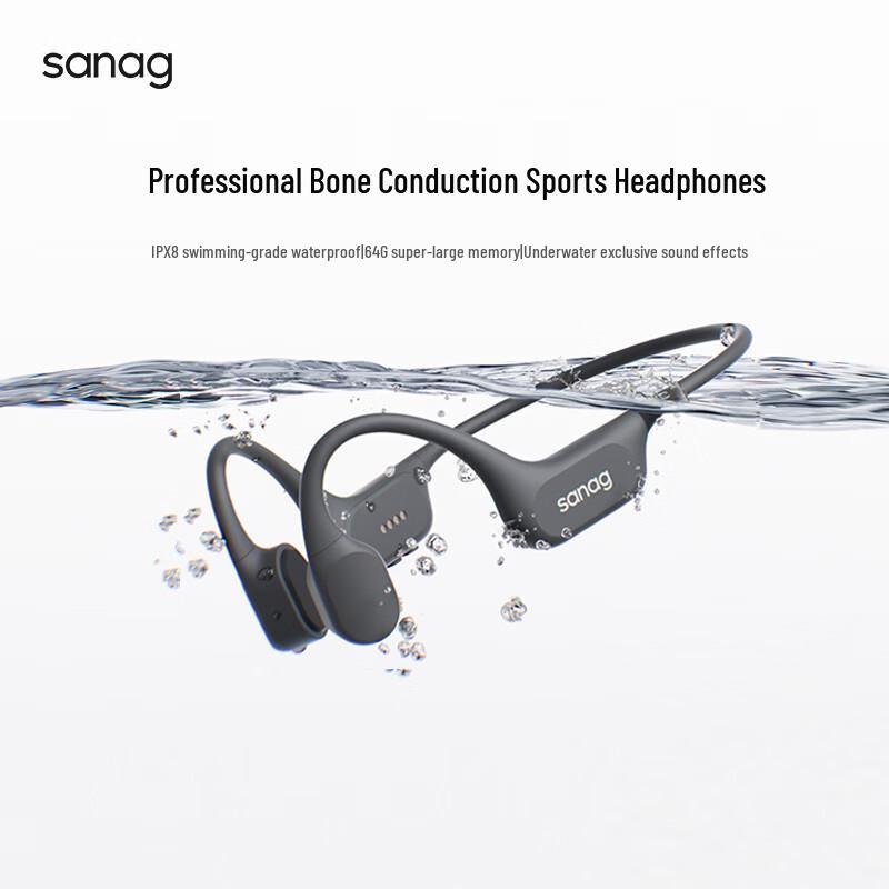SANAG B77S Pro Max Bone Conduction Sports Headset
SANAG B77S Pro Max Bone Conduction Sports Headset