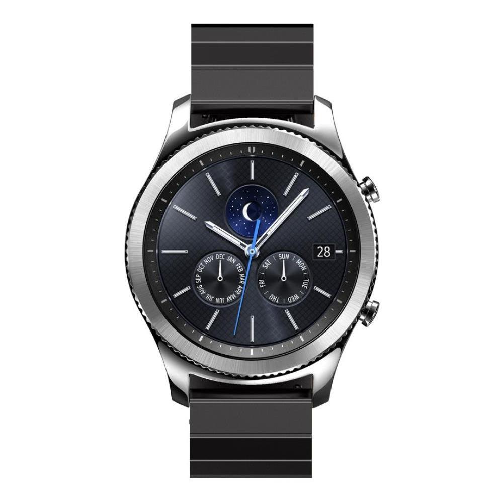 For Samsung Gear S3 Frontier/S3 Classic 22mm Solid Stainless Steel Watch Band Wrist Strap Replacement Silver Color
For Samsung Gear S3 Frontier/S3 Classic 22mm Solid Stainless Steel Watch Band Wrist Strap Replacement Silver Color