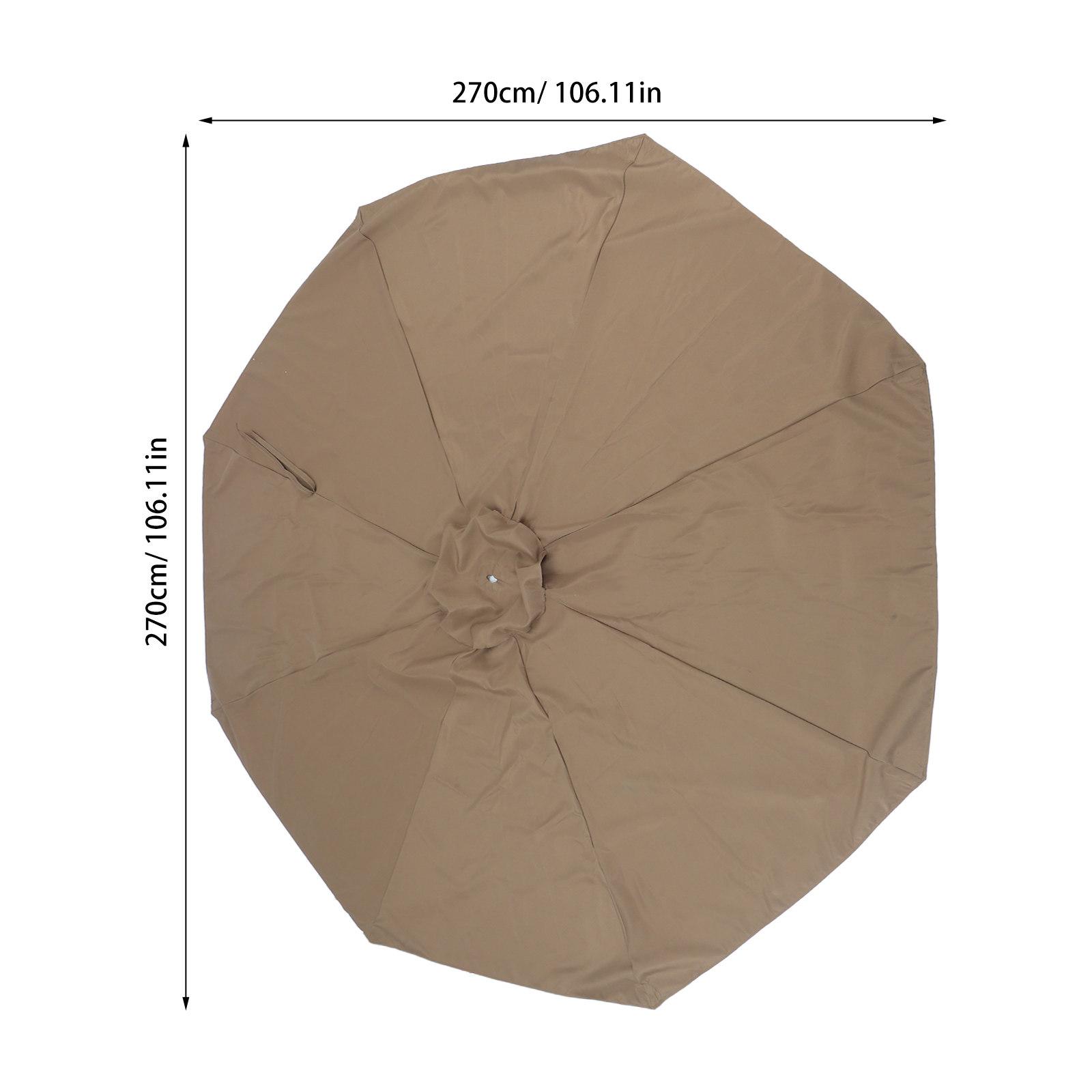 Uv Protection Parasol Sunshade Umbrella Cover Garden Umbrella Cover 8 Ribs Polyester Waterproof Beach Canopy Replacement Cover світло-коричневого кольору
Uv Protection Parasol Sunshade Umbrella Cover Garden Umbrella Cover 8 Ribs Polyester Waterproof Beach Canopy Replacement Cover світло-коричневого кольору
