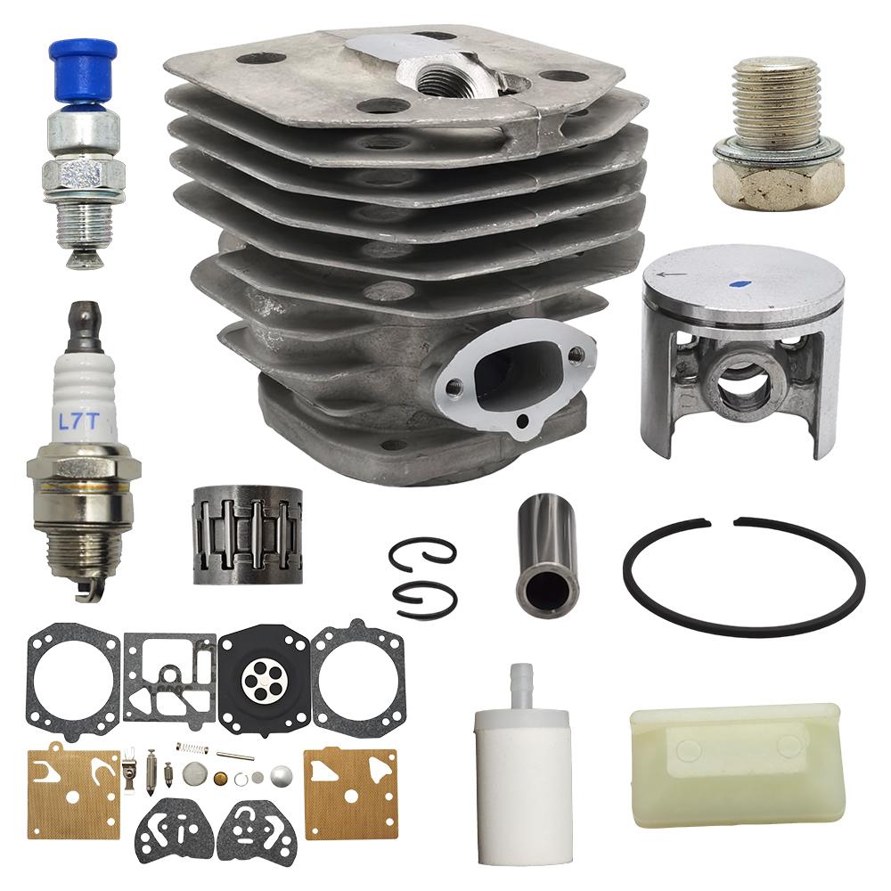 45mm Cylinder Piston Bearing Carb Kit For Husqvarna 154 254 154XP 254XP Chainsaw Spark Plug Decompression Fuel Filter Spare Part China Mainland
45mm Cylinder Piston Bearing Carb Kit For Husqvarna 154 254 154XP 254XP Chainsaw Spark Plug Decompression Fuel Filter Spare Part China Mainland