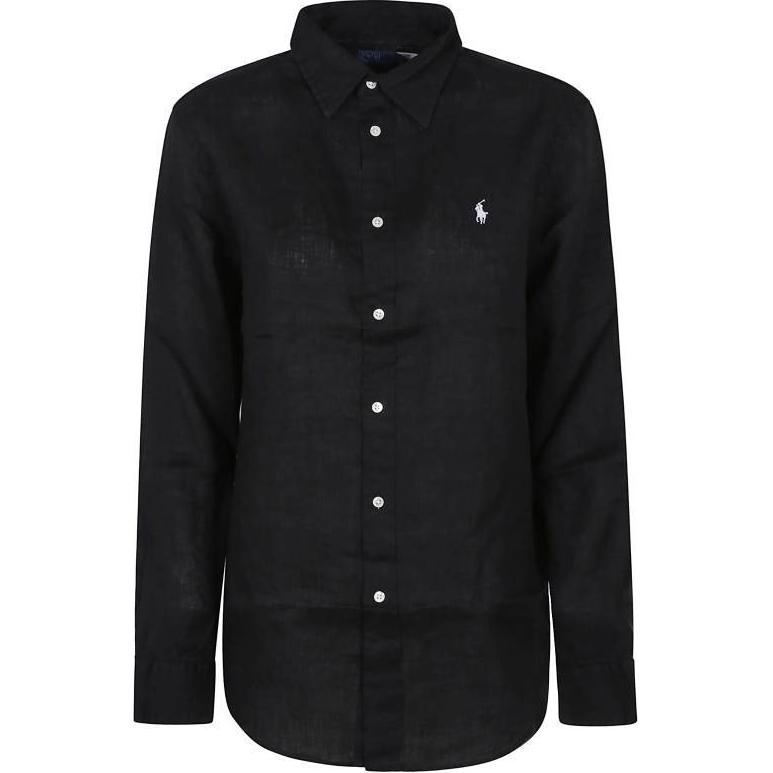 Polo Ralph Lauren Logo Single-Breasted Long Sleeve Shirt Women shirts Black 211970730-003 M
Polo Ralph Lauren Logo Single-Breasted Long Sleeve Shirt Women shirts Black 211970730-003 M