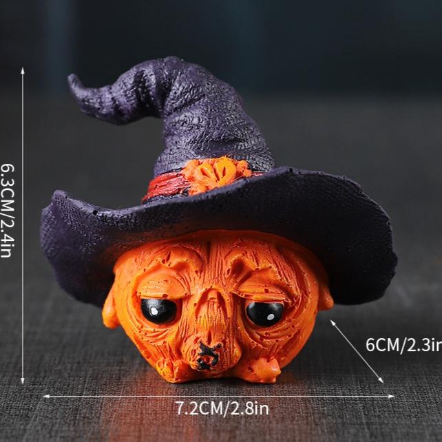 Decorative Ornaments Halloween Ghost Magic Hat Pumpkin Man Decorative Ornaments Skull Candlestick Tabletop Knickknacks Gift
Decorative Ornaments Halloween Ghost Magic Hat Pumpkin Man Decorative Ornaments Skull Candlestick Tabletop Knickknacks Gift