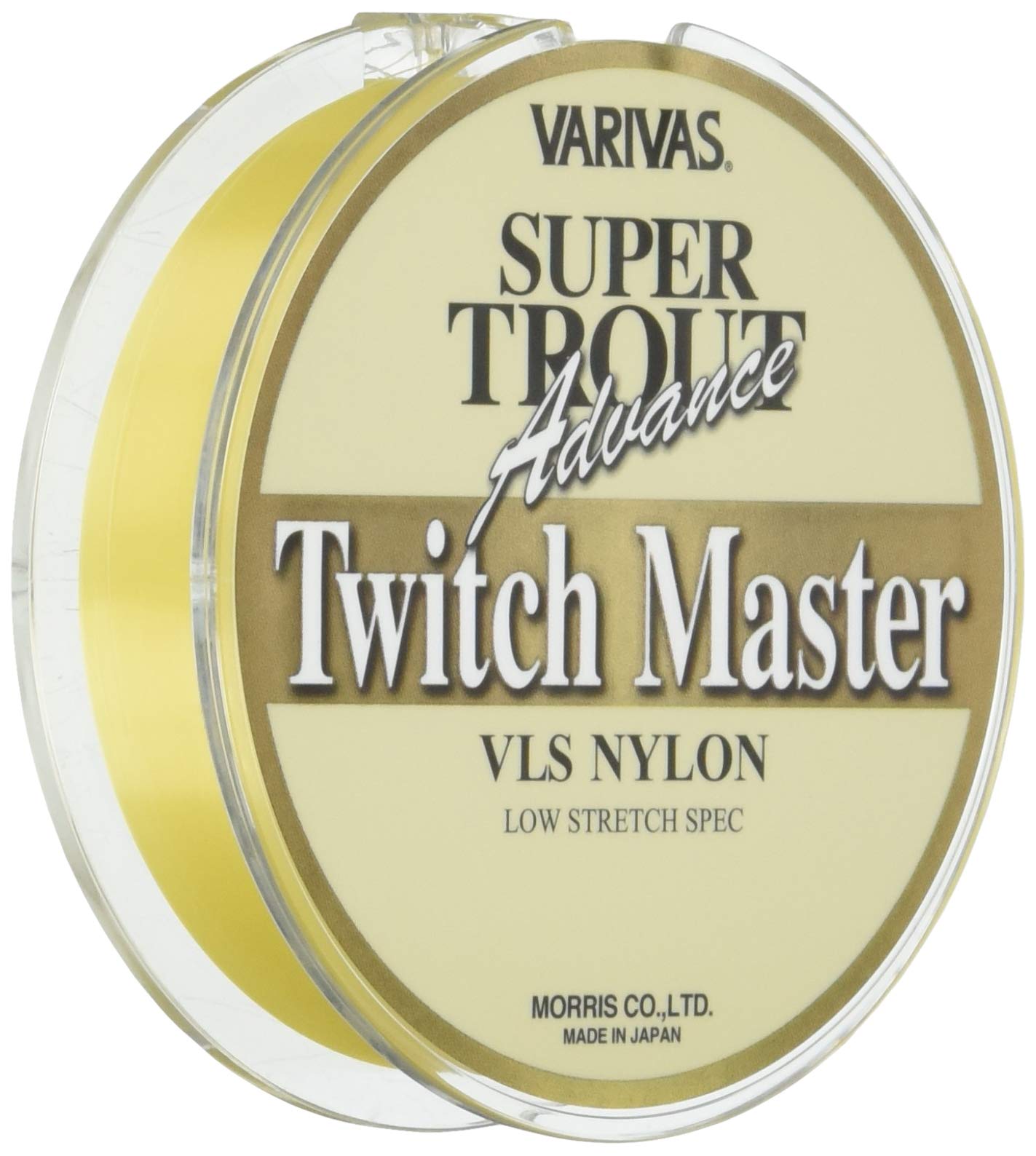 VARIVAS Super Trout Advance Twitch Master Nylon Line, 100m, 5lb, Status Gold
VARIVAS Super Trout Advance Twitch Master Nylon Line, 100m, 5lb, Status Gold