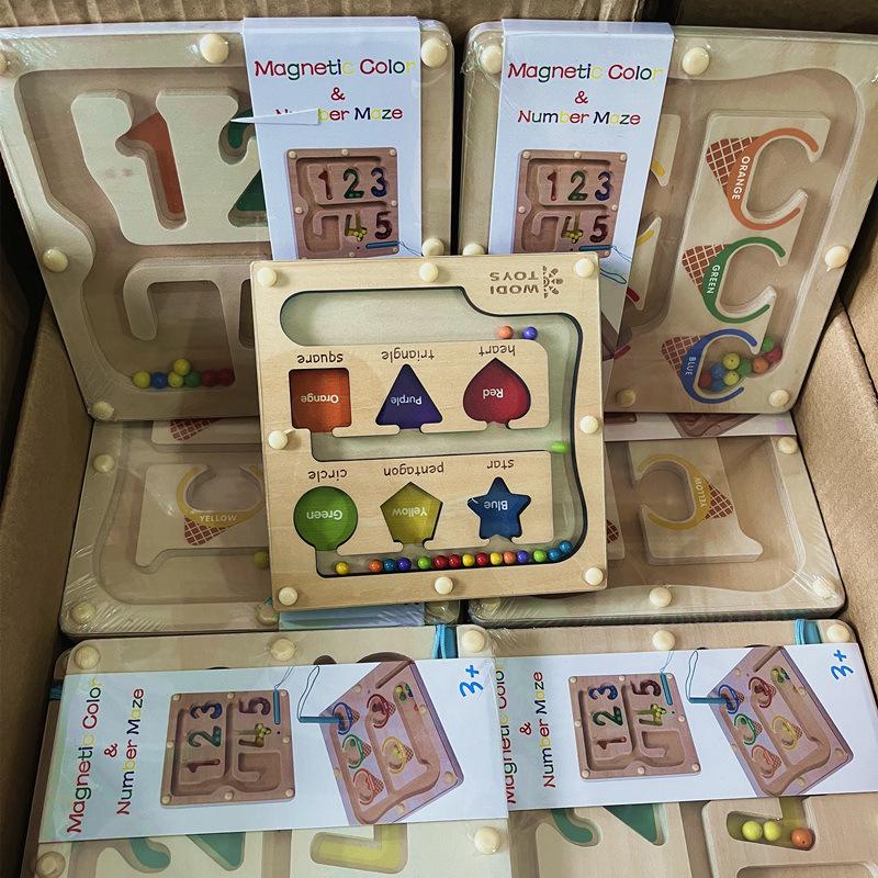 Magnetic Bead Maze Toy for Kids - Pen Control, Early Education, and Logical Thinking Development Game
Magnetic Bead Maze Toy for Kids - Pen Control, Early Education, and Logical Thinking Development Game